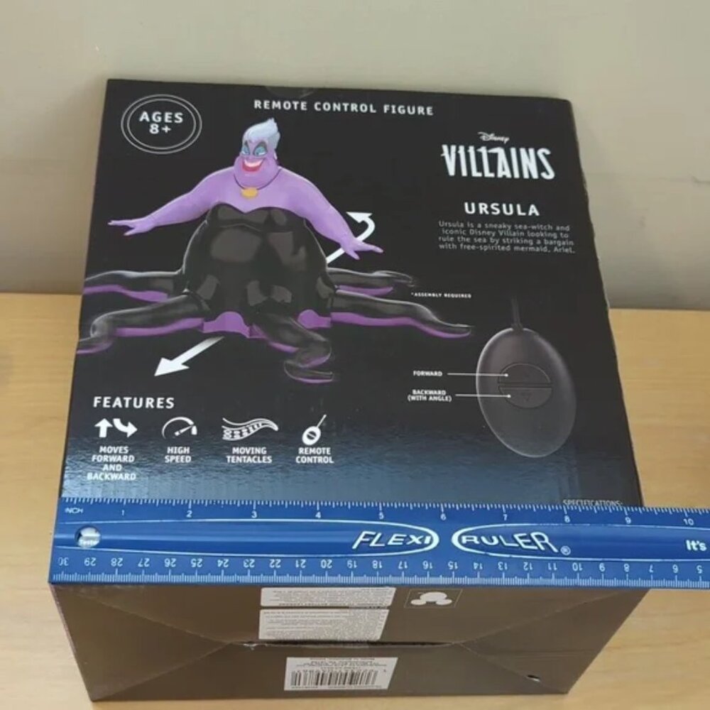 Disney Villains Ursula Remote Control Figure Brand New - Picture 5 of 14